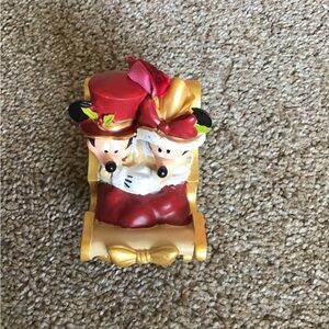 Disney Parks Victorian MICKEY & MINNIE MOUSE Sleigh Ride Christmas Ornament